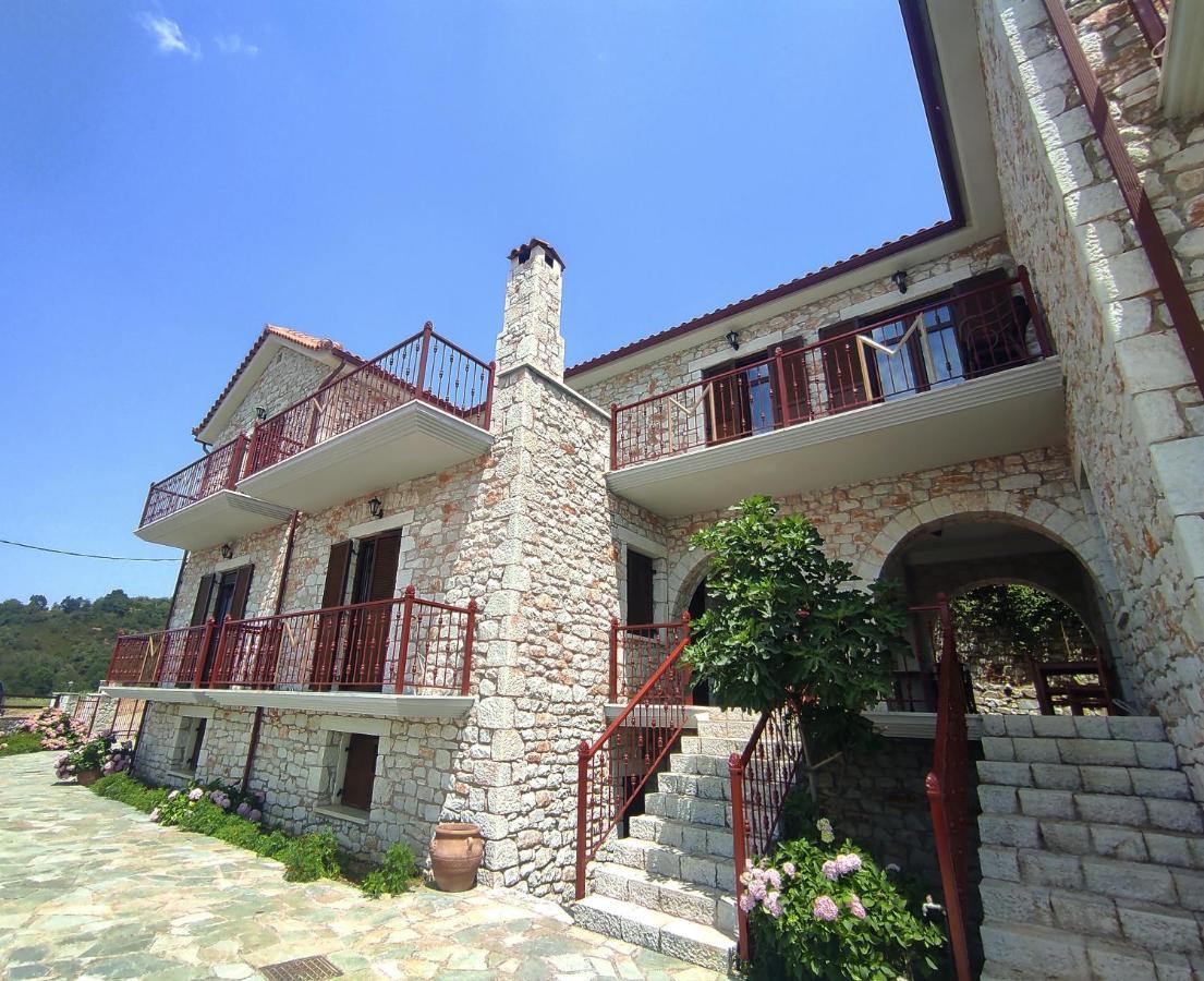 Meterizi Guesthouse Varvítsa Exteriér fotografie